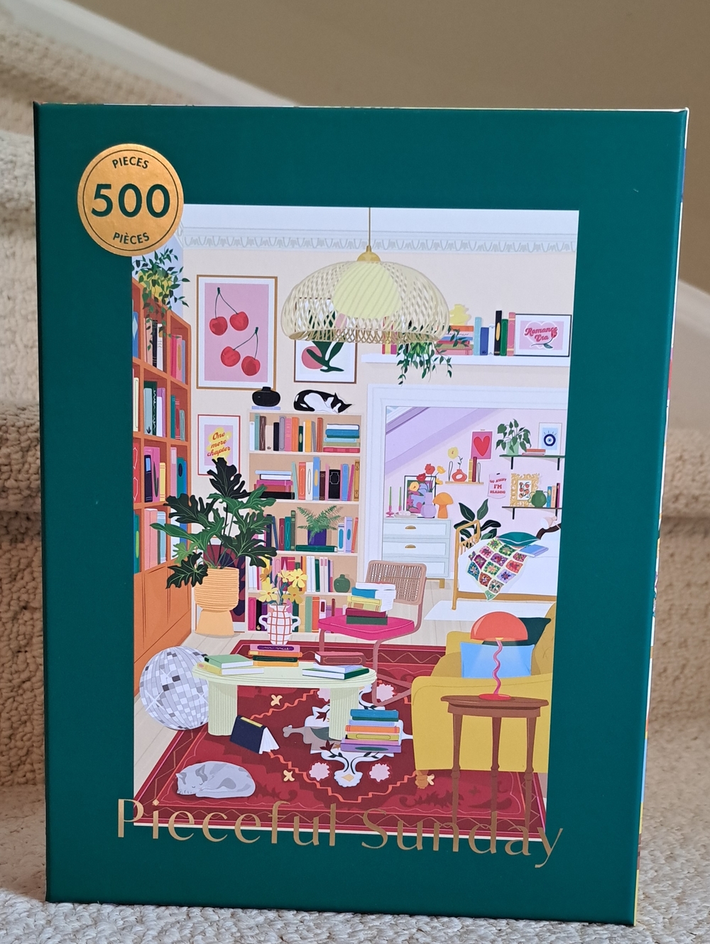 HOBBRY Piecful Sunday 500 Piece Jigsaw Puzzle. NEW!